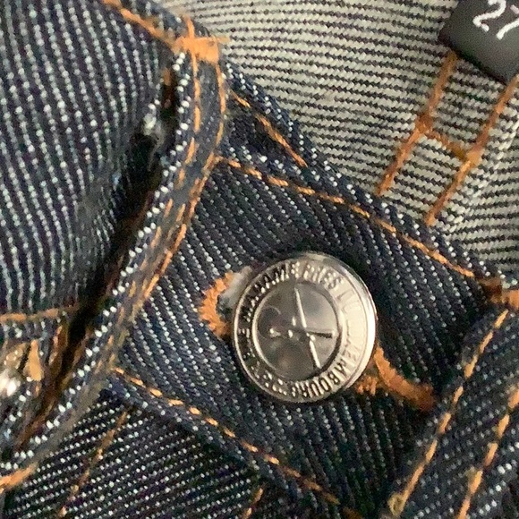 A.P.C. New Cure H Jean Tres Etroit Dark Wash Super Slim Raw Japanese Denim - Picture 8 of 12